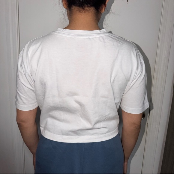 ZARA PEANUTS shirt size small women’s cross stitch embroidery snoopy / punto d + - Picture 2 of 12